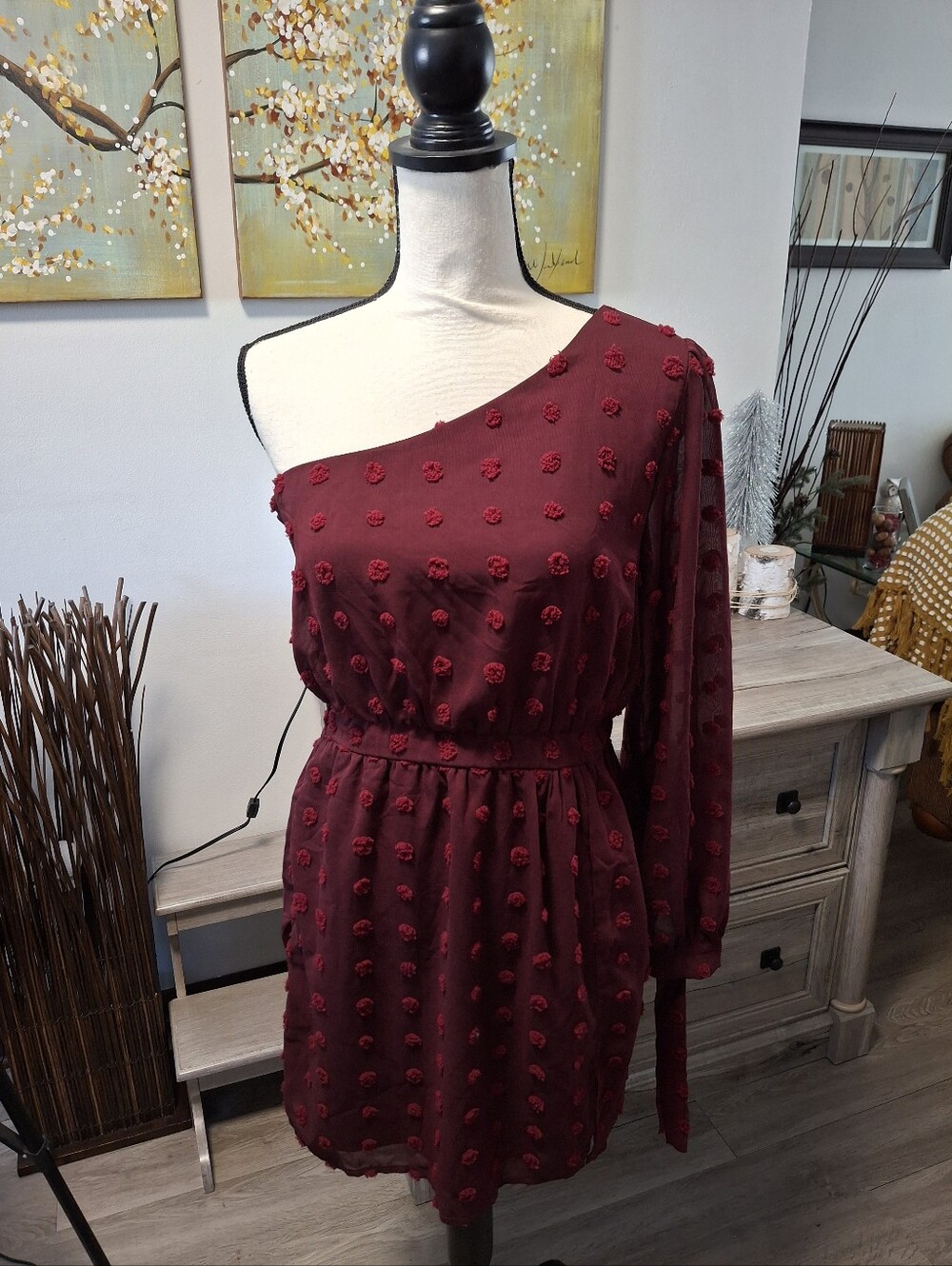 Like New Pink Lily  Mini  Dress Womens Medium